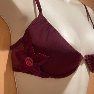 Christie's Burgundy Shelf Bra
